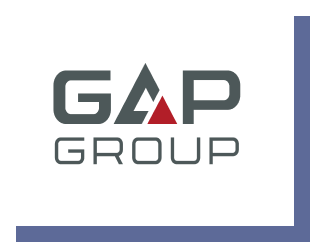 Logo GAP Group.